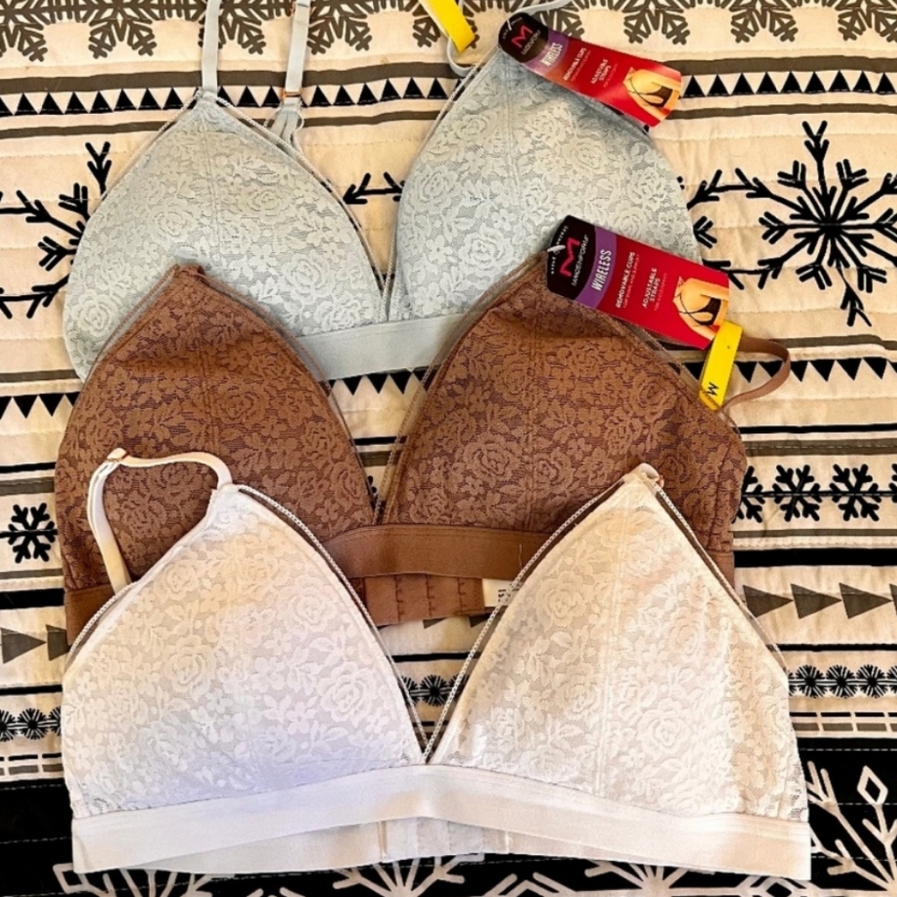 Maidenform Wireless Bra bundle